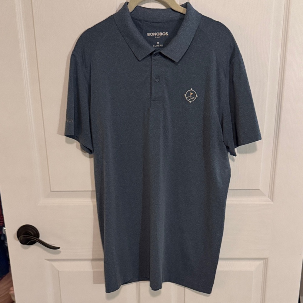 Bonobos Men's Polo in Slate Blue